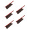 5Pcs Brown Wood Dusting Brushes Long Handle Fireplace Bed Sofa Cleaner 10