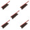5Pcs Brown Wood Dusting Brushes Long Handle Fireplace Bed Sofa Cleaner 9