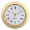(Golden frame on whit) 36mm Clock Insert Movement Round Clock Head Inlaid Time Display for Crafting Decorating p 1