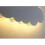 (cloud) White Wooden Night Light Wall Mounted Nursery Lighting e 3