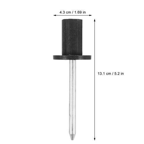 Soccer Pole Fixing Stake Corner Flag Spike Stainless Steel Insert 1