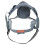 2Pcs Hard Hat Suspension Replacement Grey Sponge Insert for Safety 6