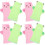 8 Pcs Multi-Function Shower Gloves For Kids And Baby Scrubbing 7