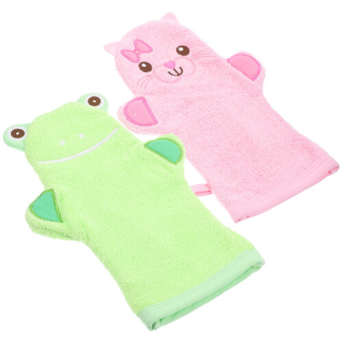 8 Pcs Multi-Function Shower Gloves For Kids And Baby Scrubbing 1