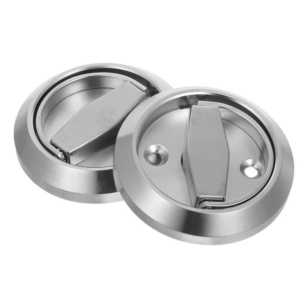 Photos - Other for Repair 2 Sets Stainless Steel Folding Handle Cabinet Pull Ring