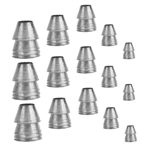 100 Pcs Iron Wedge Handle Fixing Replacement Metal Supplies