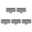 Portable Easel Tray 5Pcs For Paint Brushes And Tools Storage 10