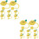 16 Pcs Adorable Shaped Silicone Straw Caps For Drinking Pipe Tips 8