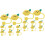 16 Pcs Adorable Shaped Silicone Straw Caps For Drinking Pipe Tips 6