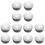 12 Pcs Fence Post Caps Rubber Covers Protective 2