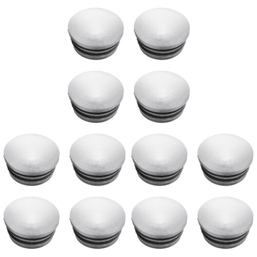 12 Pcs Fence Post Caps Rubber Covers Protective 1