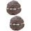 2Pcs Simulation Dessert Puff Model For Bakery Shop Window Decoration 9