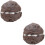 2Pcs Simulation Dessert Puff Model For Bakery Shop Window Decoration 8