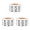 3 Rolls Number Labels 0001-1000 Rectangular Adhesive For Inventory 4