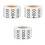 3 Rolls Number Labels 0001-1000 Rectangular Adhesive For Inventory 8