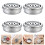 8 Pcs Stainless Steel Round Hollow 8