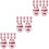 75 Pcs Wool Felt Bee Craft Balls For Diy Decorations And Costumes 5