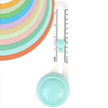 Portable Rotary Circle Cutter Adjustable Plastic Paper Round Cutter For Cutting Circles Diameter 10-32 cm