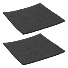 10 Pcs High Temp Carbon Felt For Vacuum Furnace Insulation