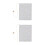 2Pcs Washable Fabric Book Cover For Notebook Handmade Sleeve Decor 2
