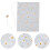 2Pcs Washable Fabric Book Cover For Notebook Handmade Sleeve Decor 9
