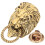 3Pcs Lion Brooch Vintage Lapel Pin For Men 1