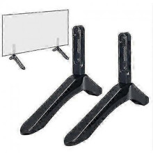 Universal TV Stand Base Bracket for 32-65 Inch for LG TV Black TV Stand Table Stand Pack of 2 e