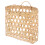 2 Pcs Portable Woven Picnic Basket With Handle For Sundry Storage 11