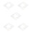 5Pcs Patchwork Quilting Template For Diy Sewing Star Shape 10