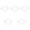5Pcs Patchwork Quilting Template For Diy Sewing Star Shape 5