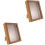 2Pcs Shadow Box Frame For Dried Flowers Desktop Display Holder 5