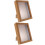 2Pcs Shadow Box Frame For Dried Flowers Desktop Display Holder 7