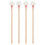 4Pcs Professional Timpani Mallets With White Felt And Wooden Handle 1