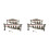 2Pcs Mini Double Layer Archaic Bronze Chinese Percussion Instrument 9