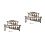 2Pcs Mini Double Layer Archaic Bronze Chinese Percussion Instrument 6