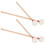 4Pcs Professional Timpani Mallets With White Felt And Wooden Handle 11