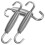 12 Pcs 68mm Spring Hook 3