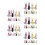 60 Pcs Manual Pencil Sharpener For Crayons Eyebrow Pencils Aluminum 5