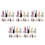 60 Pcs Manual Pencil Sharpener For Crayons Eyebrow Pencils Aluminum 7
