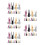 60 Pcs Manual Pencil Sharpener For Crayons Eyebrow Pencils Aluminum 10