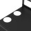 Durable Aluminum Wall Shelf for Projector Router TV Box Black 8
