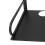 Durable Aluminum Wall Shelf for Projector Router TV Box Black 10