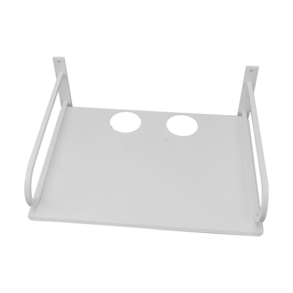Floating Aluminum Wall Shelf For Projector Router Tv Box Dvd Player Mount White 9321352059340