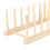 2 Set Gericht Lagerung Rack Holz Küche Utensil 11