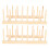 2 Set Gericht Lagerung Rack Holz Küche Utensil 2
