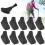 10Pcs Spazierstock Pad PVC Wandern Pole Spitze 9