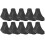 10Pcs Spazierstock Pad PVC Wandern Pole Spitze 5