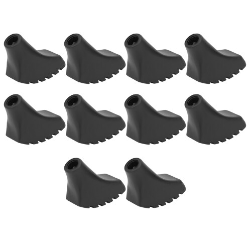 10Pcs Spazierstock Pad PVC Wandern Pole Spitze 2