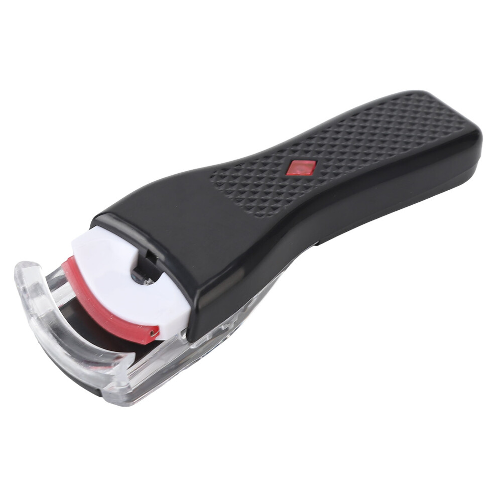 Black Long-Lasting Rechargeable Heated Eyelash Curler With Led Handheld
