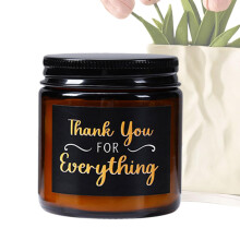 Jar Candles 30-35 Hour Burn Time, Scented, Natural Aromatherapy, Decorative For Bedroom Living Room Color Lavender